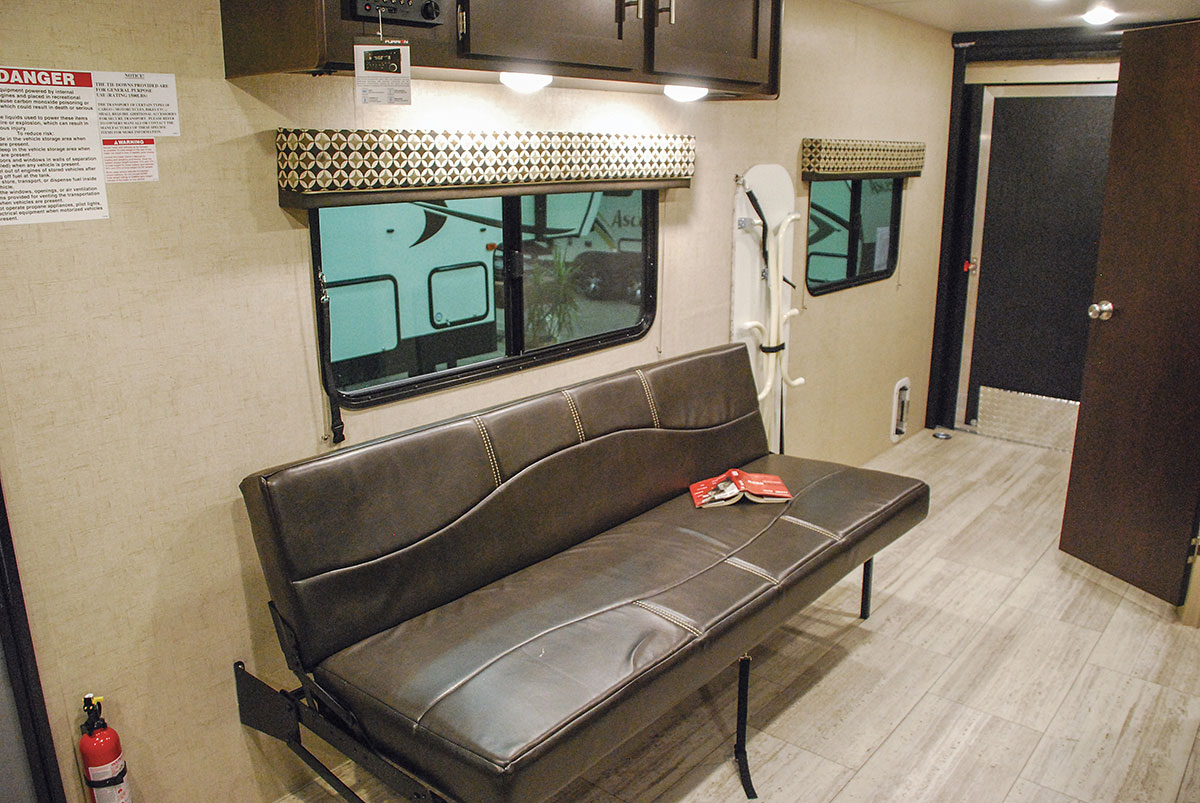 2017 Sportster 100 210TH Lightweight Travel Trailer Toy Hauler KZ RV