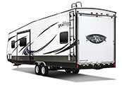 2017 KZ RV Sportster 30TH12 Travel Trailer Toy Hauler Exterior