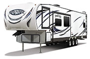 2017 KZ RV Sportsmen Sportster 355TH12 Fifth Wheel Toy Hauler Exterior