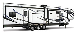 2017 KZ RV Sportsmen Sportster 355TH12 Fifth Wheel Toy Hauler Exterior