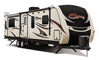2017 KZ RV Spree 320BS Travel Trailer Exterior
