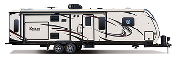 2017 KZ RV Spree S333RIK Travel Trailer Exterior