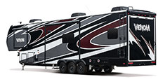2017 KZ RV Venom V3911TK Fifth Wheel Toy Hauler Optional Full Paint Package Exterior