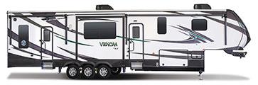 2017 KZ RV Venom V4013TK Fifth Wheel Toy Hauler Exterior
