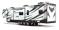 2017 KZ RV Venom V4111TK Fifth Wheel Toy Hauler Exterior