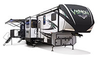 2017 KZ RV Venom V4113TK Fifth Wheel Toy Hauler Exterior