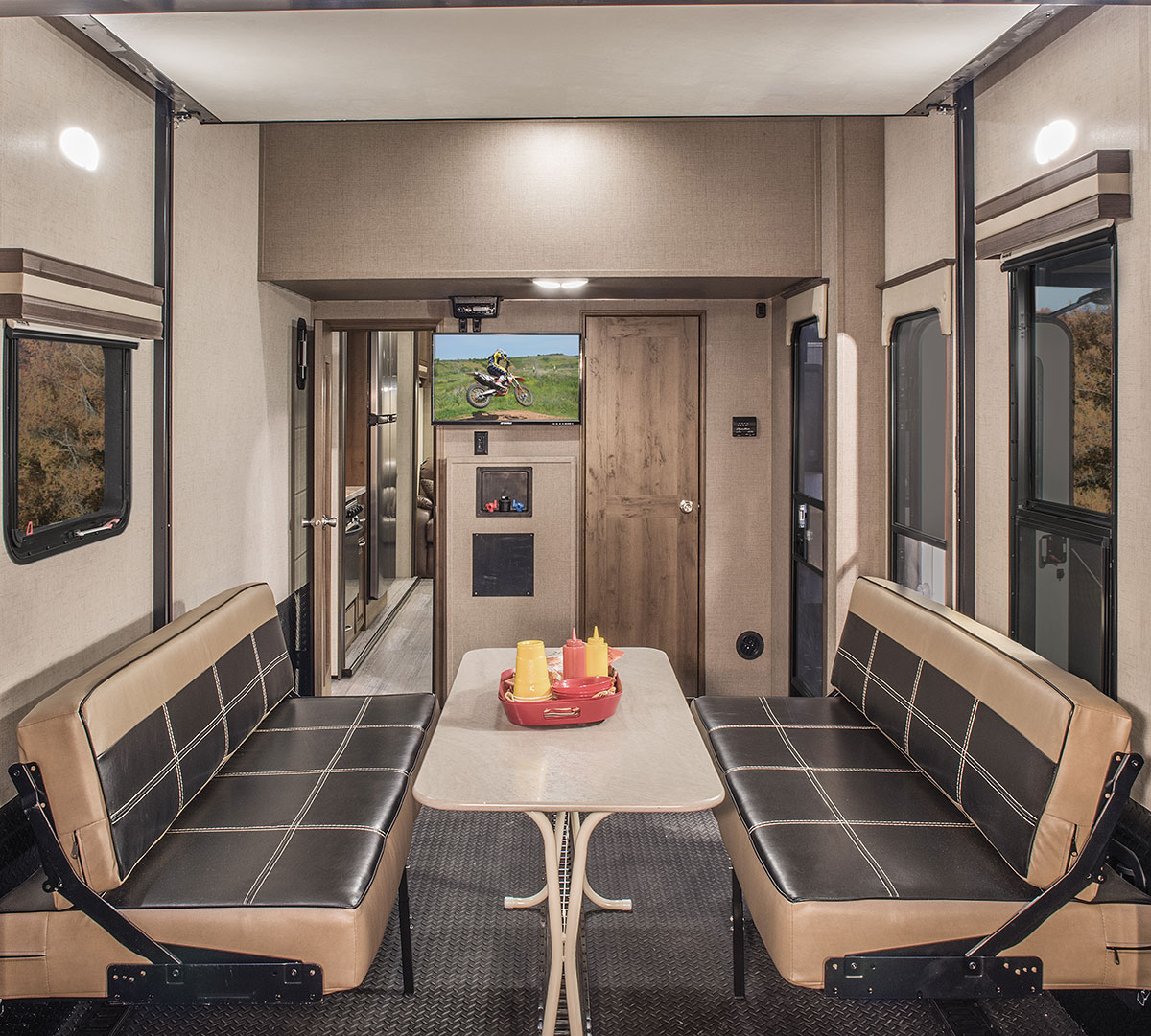 2017 Venom V4113TK Luxury Fifth Wheel Toy Hauler KZ RV