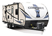 2018 KZ RV Connect C241RLK Travel Trailer Exterior Front 3-4 Door Side