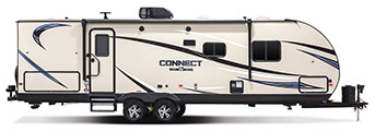 2018 KZ RV Connect C271BHK Travel Trailer Exterior Side Profile Door Side