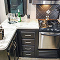2018 KZ RV Durango 1500 D256RKT Fifth Wheel Kitchen Cabinets