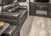 2018 KZ RV Durango 1500 D292BHT Fifth Wheel Living Room Sofa