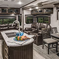2018 KZ RV Durango 1500 D270RLD Fifth Wheel Living Room