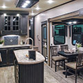 2018 KZ RV Durango D325RLT Fifth Wheel Dinette in Travertine Decor