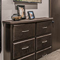2018 KZ RV Durango D325RLT Fifth Wheel Bedroom Dresser