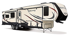 2018 KZ RV Durango 2500 D343MBQ Fifth Wheel Exterior Front 3-4 Door Side