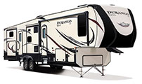 2018 KZ RV Durango 2500 D347BHF Fifth Wheel Exterior Front 3-4 Door Side
