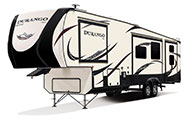 2018 KZ RV Durango 2500 D347BHF Fifth Wheel Exterior Front 3-4 Off Door Side