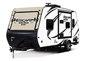 2018 KZ RV Escape Mini M181KST Travel Trailer Exterior Front 3-4 Off Door Side