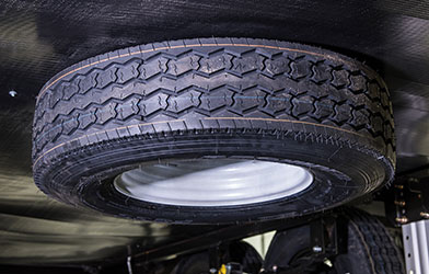 Sidewinder Under-Mount Spare Tire