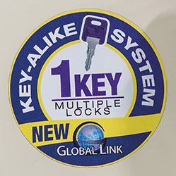 Sidewinder Key-Alike Locks