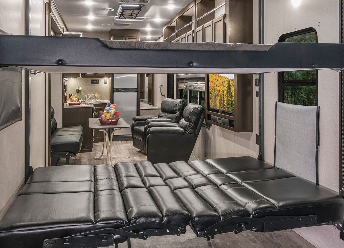 2018 Sidewinder 3517DK Fifth Wheel Toy Hauler KZ RV