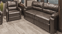 2018 KZ RV Sportsmen 293RL Fifth Wheel Sofa