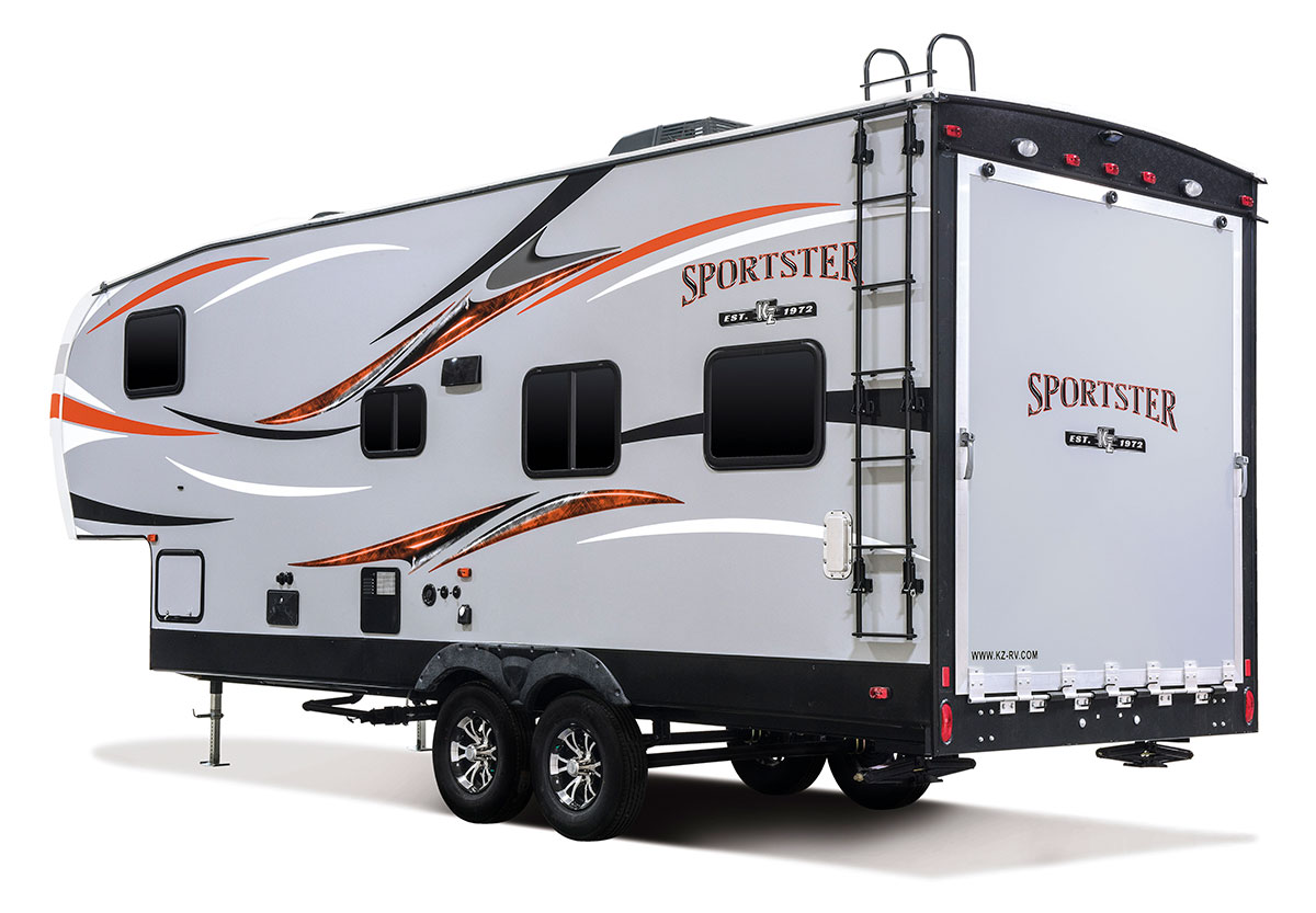 Toy hauler rv offers the chance of traveling with outdoor toys. 