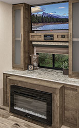 2019 KZ RV Connect C261RKK Travel Trailer Entertainment Center