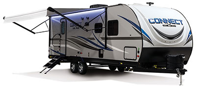 2019 KZ RV Connect C261RB Travel Trailer Exterior Awning