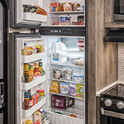 2019 KZ RV Connect C261RKK Travel Trailer Refrigerator