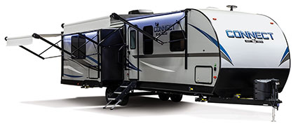 2019 KZ RV Connect C313RK Travel Trailer Exterior Awning