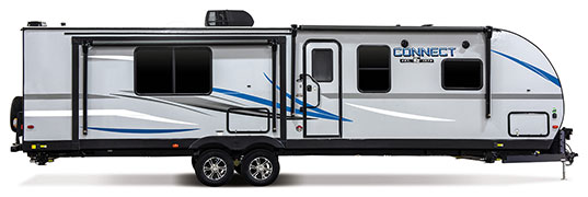 2019 KZ RV Connect C313RK Travel Trailer Exterior Side Profile Door Side