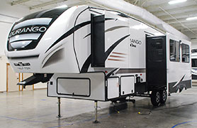 2019 KZ RV Durango Half-Ton D286BHD Fifth Wheel Exterior Front 3-4 Off Door Side Slide Out