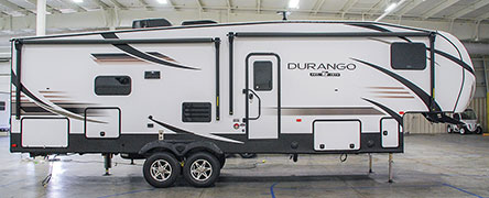 2019 KZ RV Durango Half-Ton D286BHD Fifth Wheel Exterior Side Profile Door Side