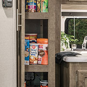 2019 KZ RV Escape Mini M181KS Travel Trailer Kitchen Pantry