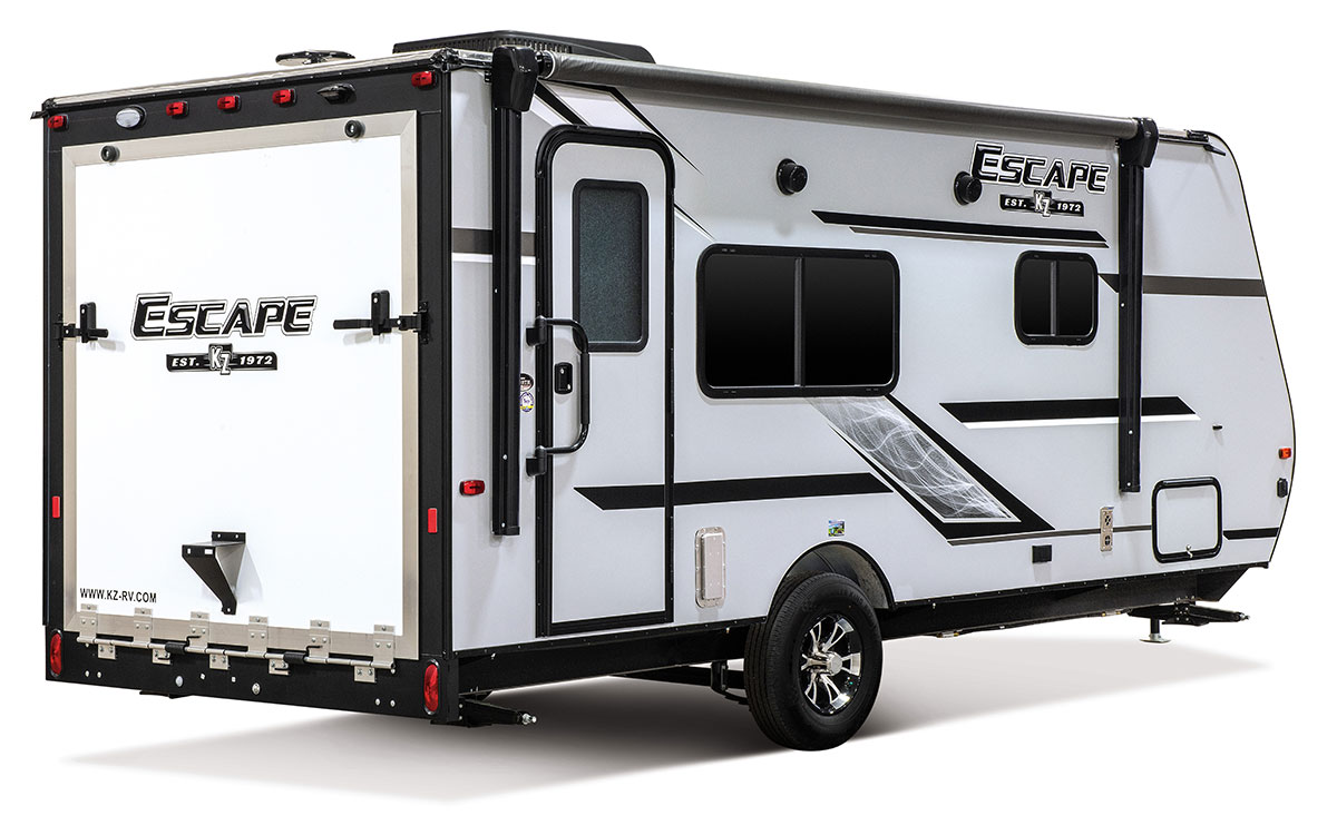 2019 Escape E180TH Ultra Lightweight Travel Trailer Toy Hauler KZ RV
