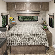 2019 KZ RV Escape E181RB Travel Trailer Bed