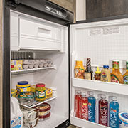 2019 KZ RV Sportsmen Classic SE 180BHSE Travel Trailer Refrigerator