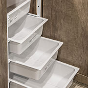 2019 KZ RV Sportsmen Classic 160QB Travel Trailer Kitchen Storage