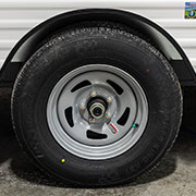 2019 KZ RV Sportsmen Classic 160RBT Travel Trailer Exterior Wheels