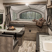 2019 KZ RV Sportsmen Classic 160RBT Travel Trailer Bed