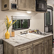 2019 KZ RV Sportsmen Classic 160RBT Travel Trailer Kitchen