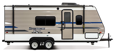 2019 KZ RV Sportsmen Classic 190BH Travel Trailer Exterior Side Profile Door Side