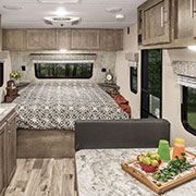 2019 KZ RV Sportsmen Classic 190BH Travel Trailer Bed