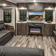 2019 KZ RV Sportsmen Destination 363RL Travel Trailer Entertainment Center