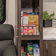 2019 KZ RV Sportsmen Destination 363RL Travel Trailer Pantry