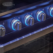 2019 KZ RV Sportsmen Destination 363RL Travel Trailer Stove Controls