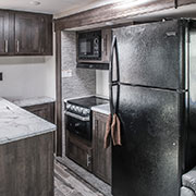 2019 KZ RV Sportsmen 364BH Destination Travel Trailer Kitchen