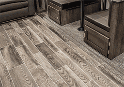 2019 KZ RV Sportsmen 251RL Fifth Wheel Dinette Storage