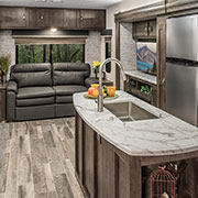 2019 KZ RV Sportsmen 303RL Fifth Wheel Living Room